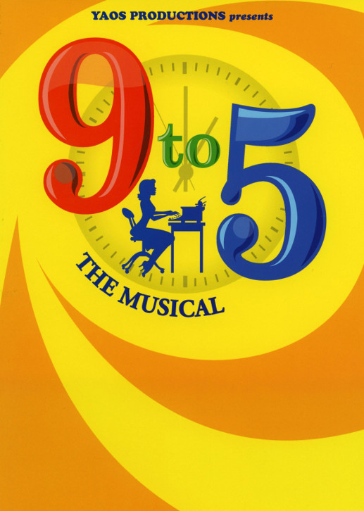 YAOS 2017 Production of '9 to 5 The Musical' - Programme Front Cover