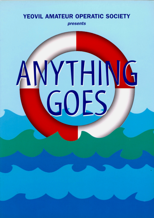 Programme Front Cover for 'Anything Goes' (2003)