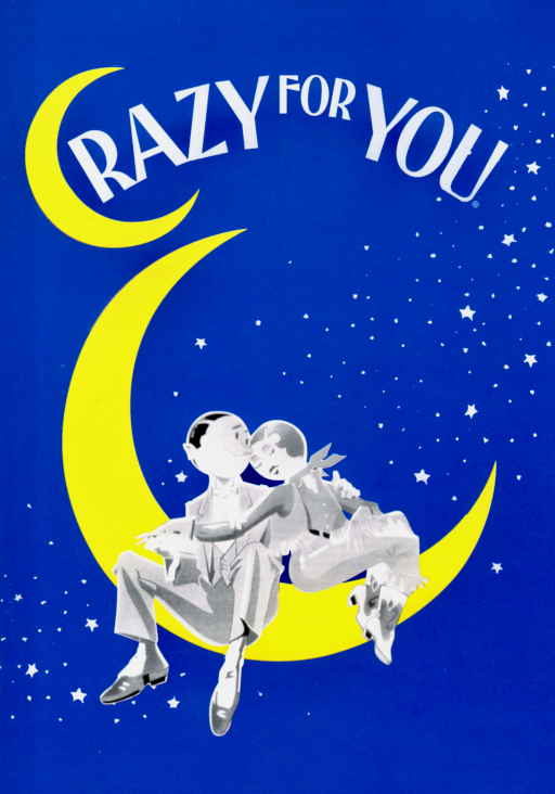 Programme for the YAOS 2002 production of 'Crazy for You'