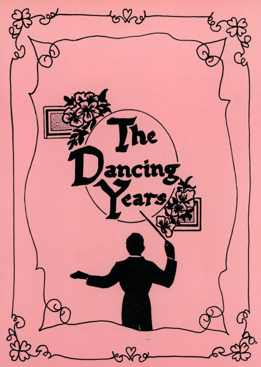 YAOS 1990 Production of 'The Dancing Years' - Programme Front Cover