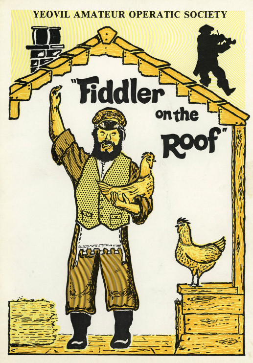 YAOS 1980 Production 'Fiddler on the Roof' - Programme Front Cover