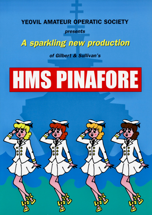 Programme Front Cover for 'HMS Pinafore' (2004)