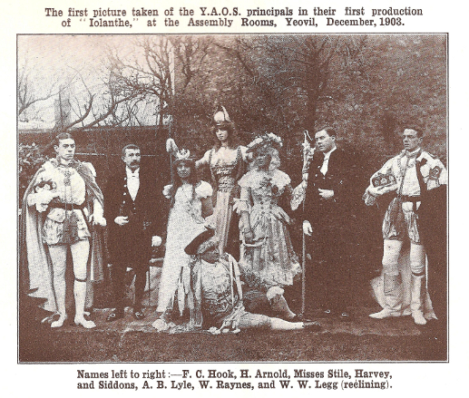 Cast of 'Iolanthe' (1903)