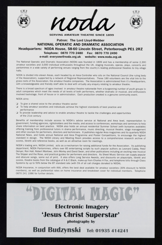Pg 23: NODA, Digital Magic by Bud Budzynski