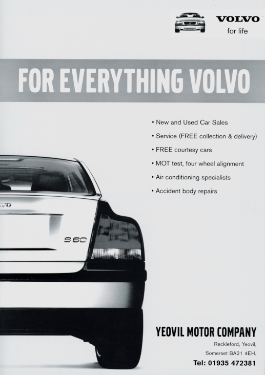 Pg 29: Yeovil Motor Company - Volvo