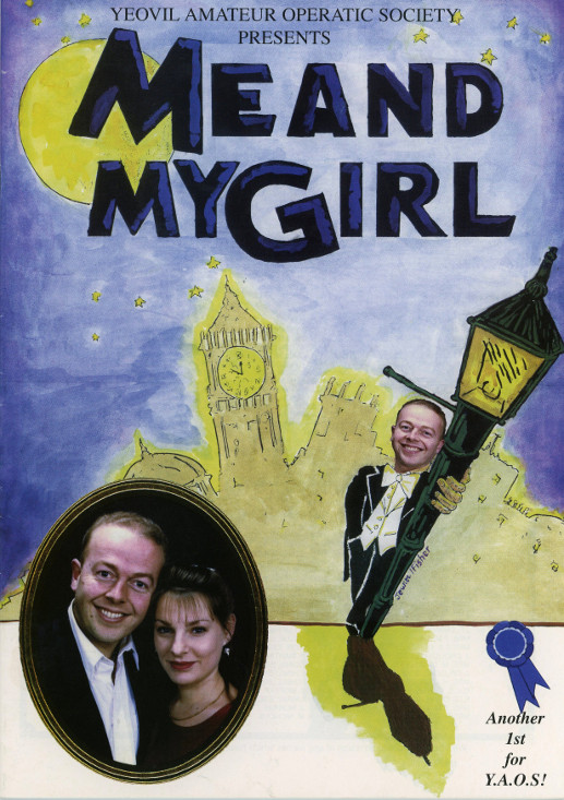 YAOS 1997 Production of 'Me And My Girl' - Programme Front Cover