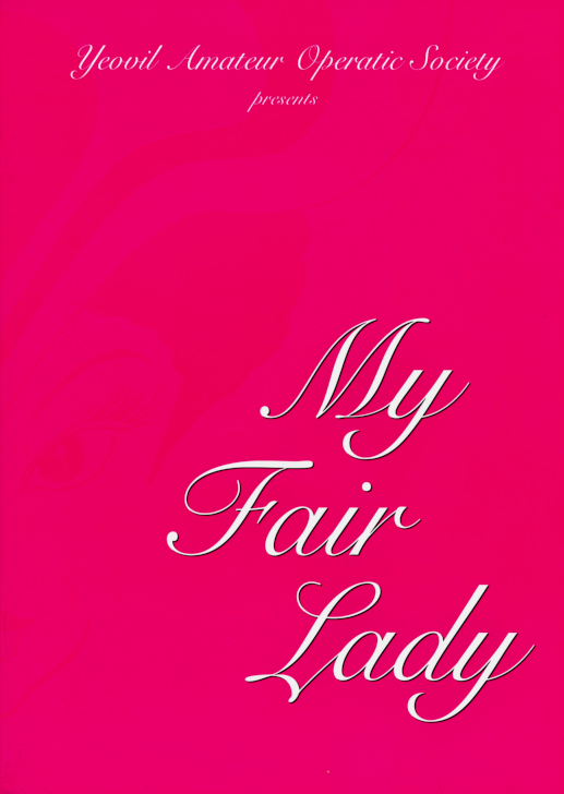 Programme Front Cover for 'My Fair Lady' (2004)