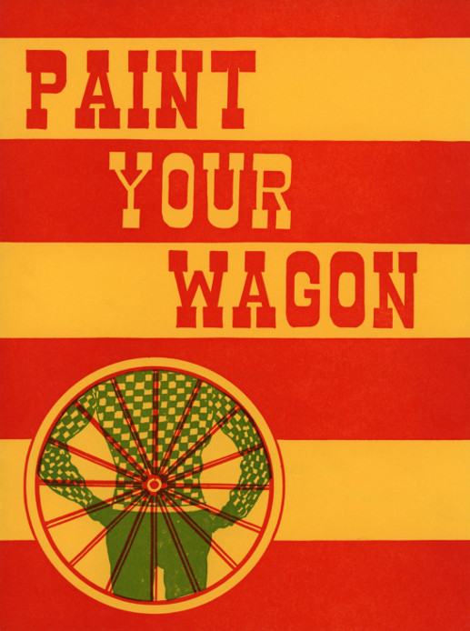 YAOS 1084 Production of 'Paint Your Wagon' - Programme Front Cover