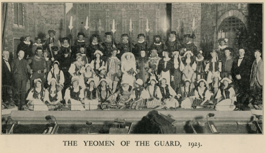 Page 45 (Cast of 'The Yeomen of the Guard' 1923)