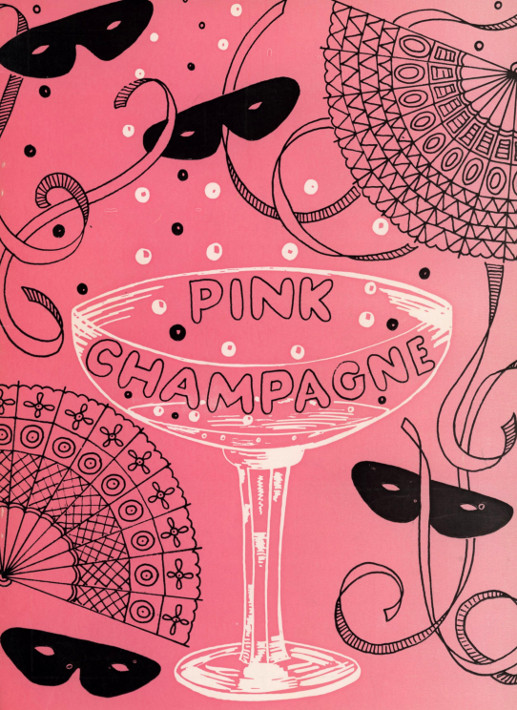 YAOS 1981 production of 'Pink Champagne' - Programme Front Cover