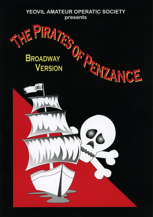 YAOS Production of 'The Pirates of Penzance' 2007 - Programme Front Cover