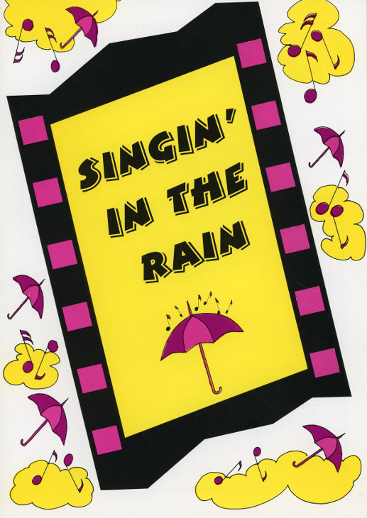 YAOS 1998 Production 'Singin' In The Rain' (Programme Front Cover)