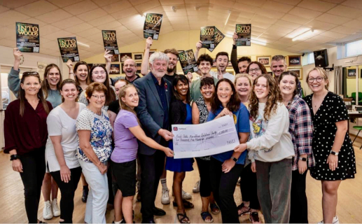 Presentation to Roald Dahl's Marvellous Children's Charity