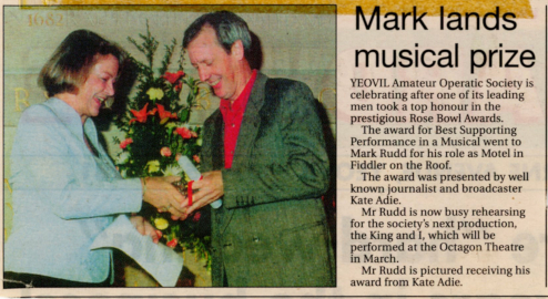 Mark Rudd  & Kate Adie