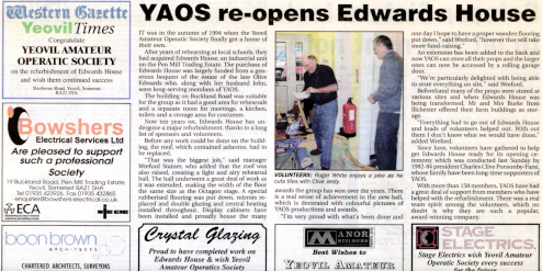 YAOS re-opens Edwards House