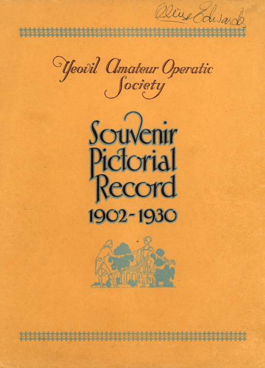 YAOS Souvenir Pictorial Record 1902-1930
