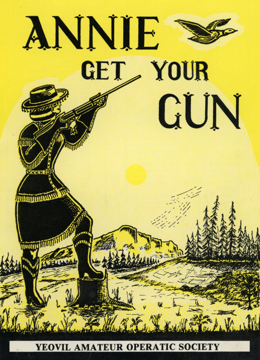 YAOS 1979 Production 'Annie Get Your Gun' - Programme Front Cover