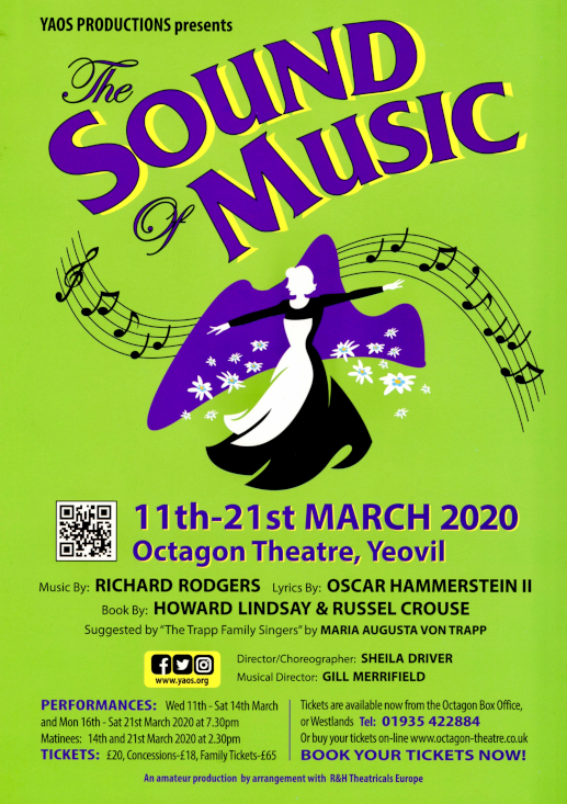 Back Cover: 'The Sound of Music' 2020