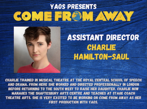'Come From Away' Assistant Director Charlie Hamilton-Saul