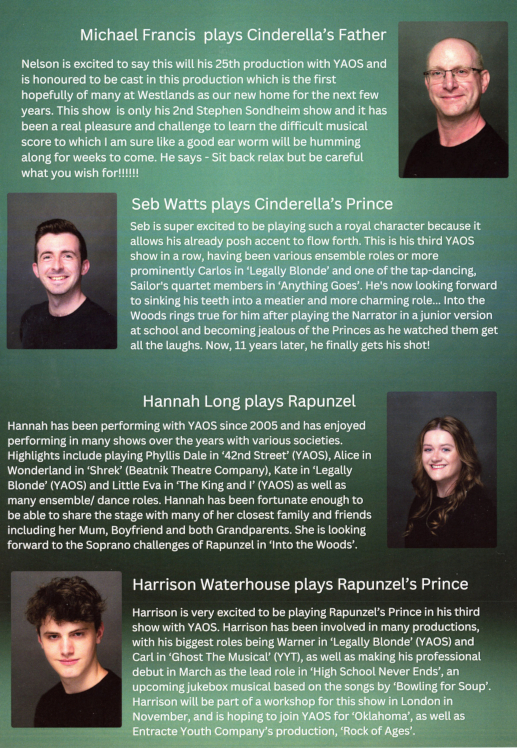 Pg 16 Cast: Michael Francis, Seb Watts, Hannah Long, Harrison Waterhouse 16