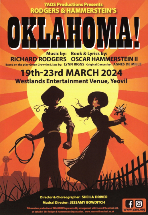 26 YAOS Production of 'Oklahoma!' 19-23 March 2024