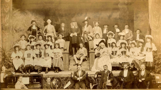 Cast & Orchestra of the YAOS 1907 production of 'Les Cloches de Corneville'