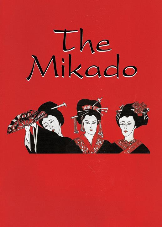 Programme Front Cover for The Mikado 2001 Programme Front Cover for The Mikado 2001