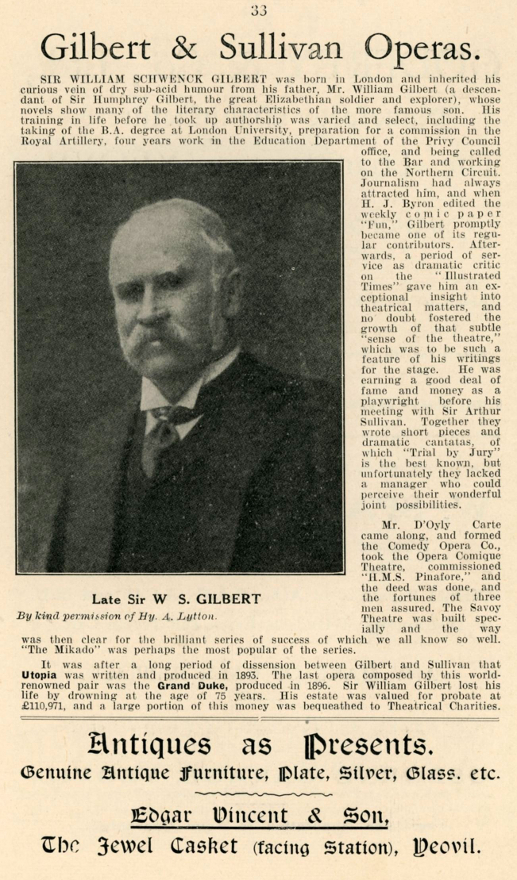 Page 33 (Sir William Schwenck Sullivan)