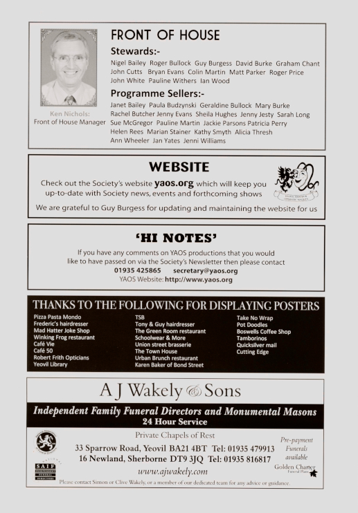 Pg 25 - A J Wakely & Sons Funeral Directors